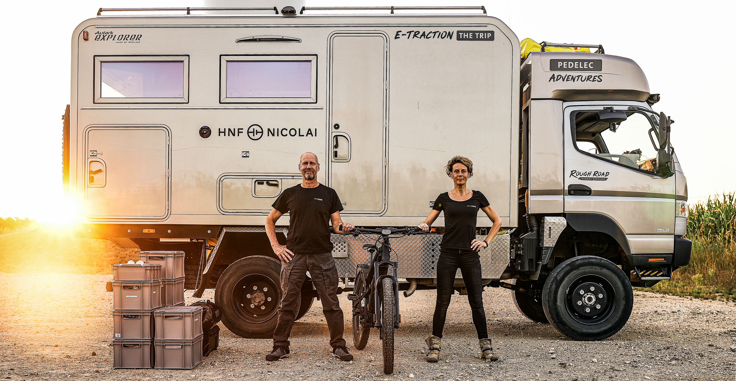 Susanne Brüsch und Silvio Züllig auf E-Bike-Weltreise
