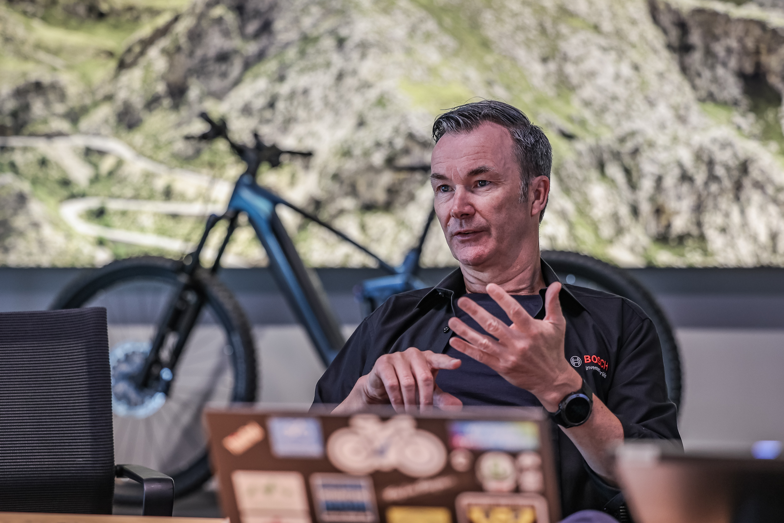 Claus Fleischer, CEO von Bosch E-Bike Systems